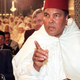 In this undated photo, Muhammad Ali participates in a religious ceremony for the Muslim holy month of Ramadan at the Royal Palace in Rabat, Morocco.
ABDELHAK SENNA/AFP/Getty Images